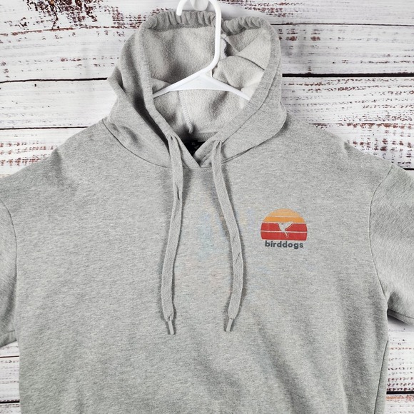 Birddogs Other - Birddogs Sunset Bird Pullover Hoodie XL Regular Gray Back Graphic Logo